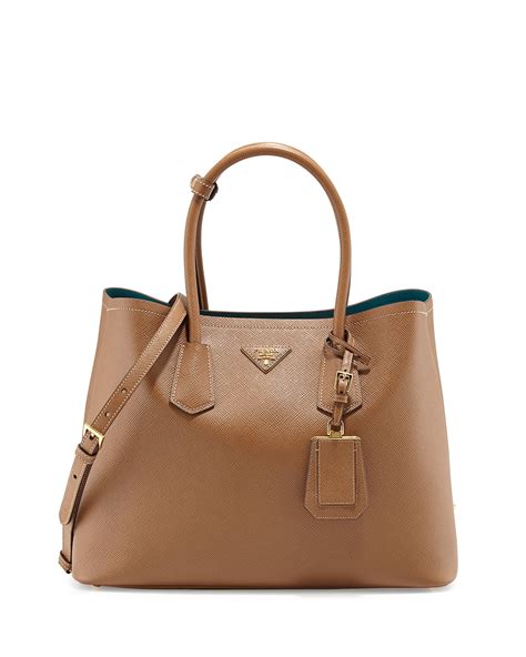 prada brown satchel bag|authentic prada saffiano bag.